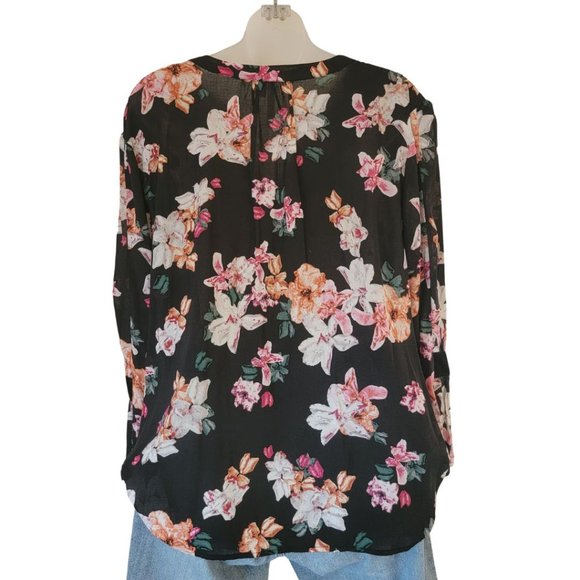 Floral Blouse Long Sleeve - Picture 12 of 16
